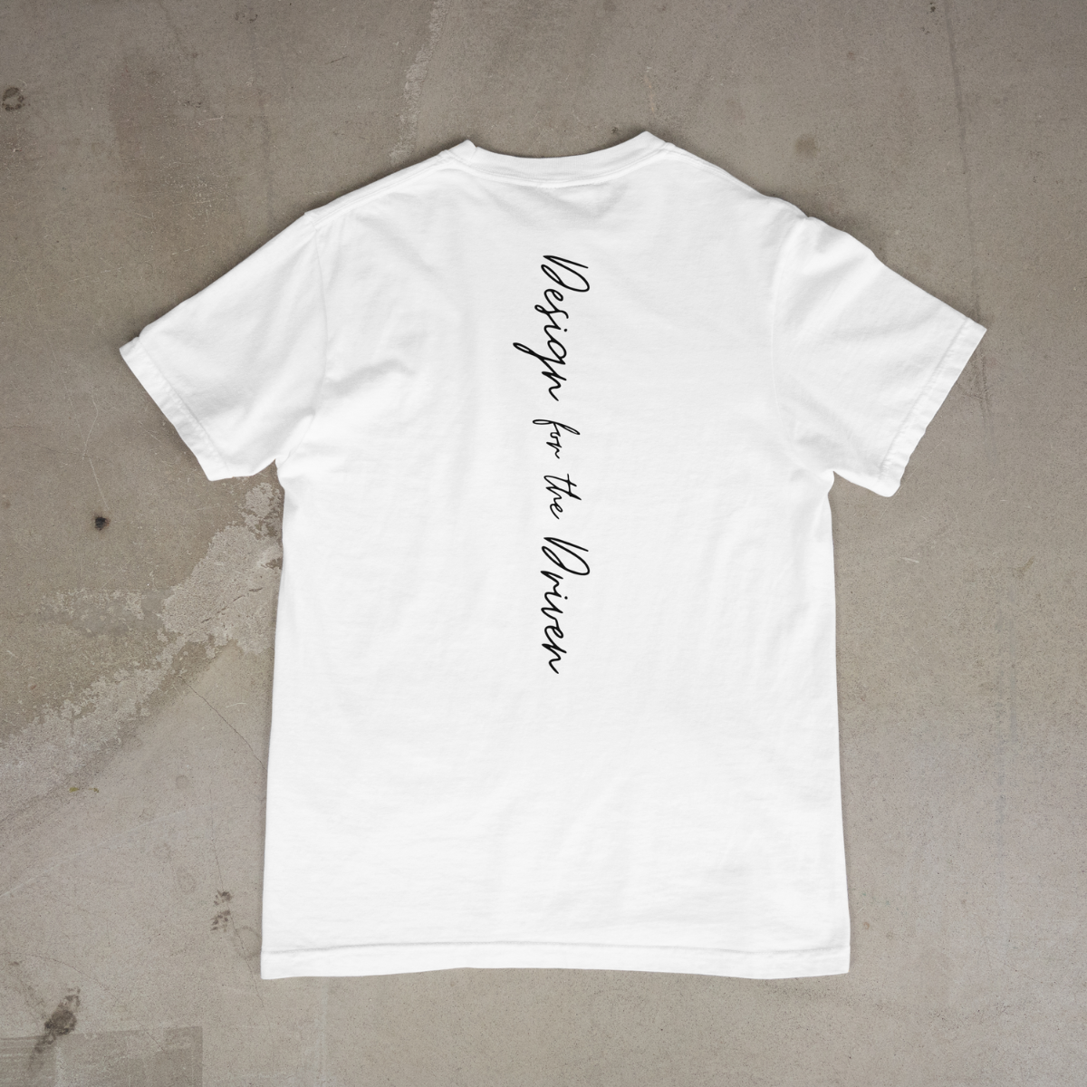 Design for the Driven EFM White Tee