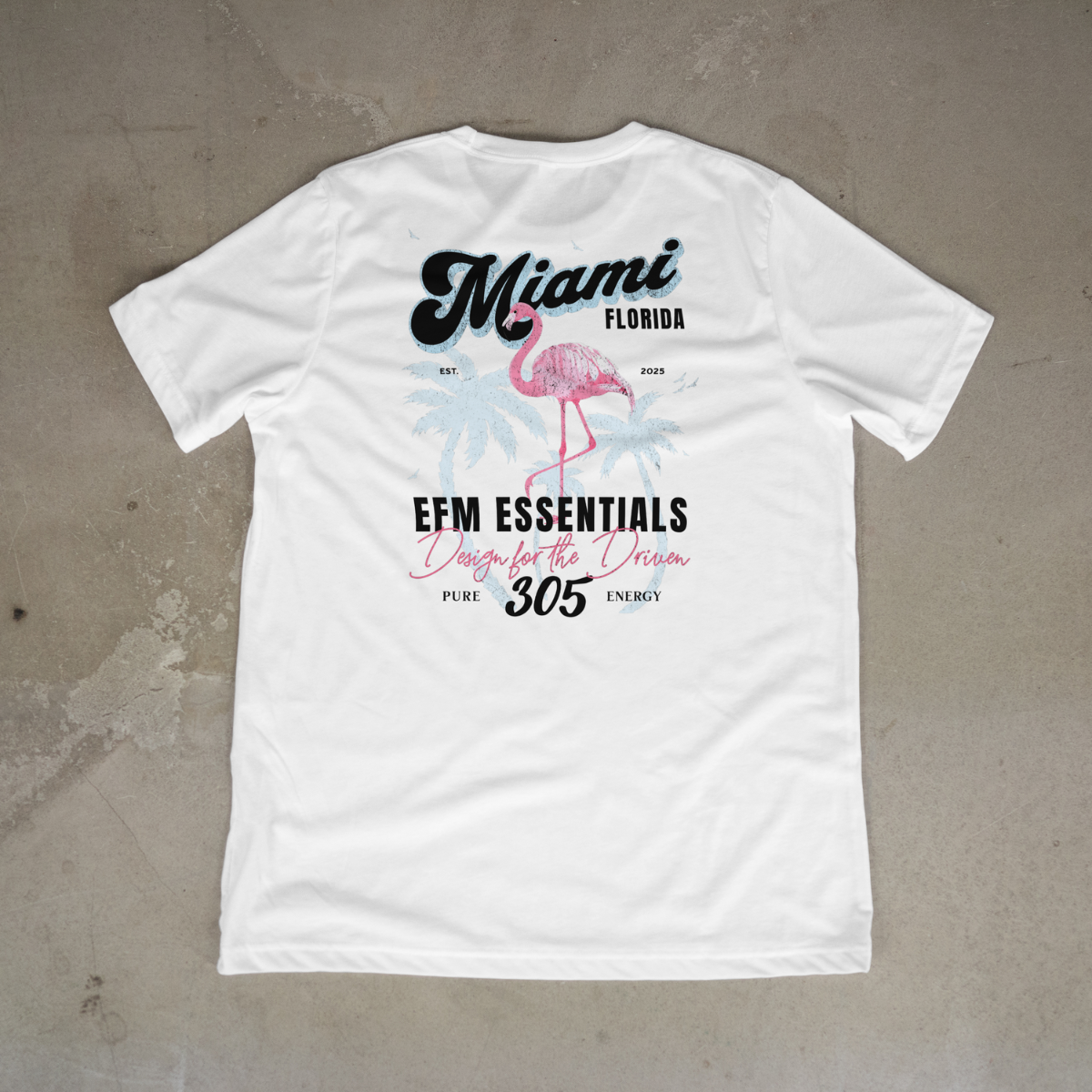 Miami Flamingo Tee