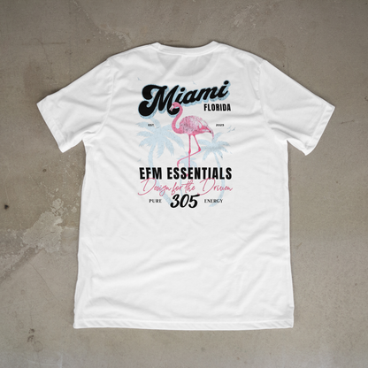 Miami Flamingo Tee