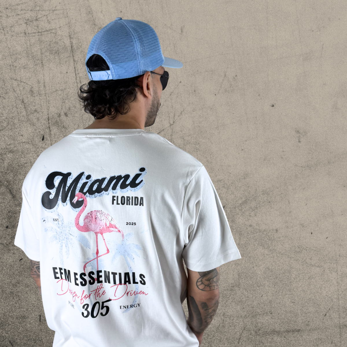 Miami Flamingo Tee
